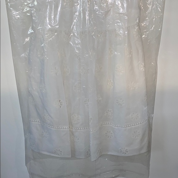 NWT Kate Spade White Clover Eyelet Minidress ♠️ - Picture 7 of 14